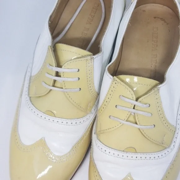 Dieppa Restrepo patent leather oxford shoe 5.5